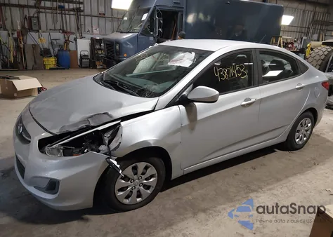 2017 Hyundai Accent Se from USA, damaged, VIN KMHCT4AE3HU276484